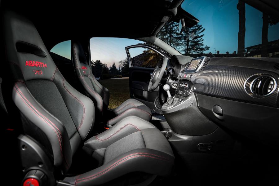 Интерьер Abarth 595 esseesse (312) 2019 года  (WW) (фото 25 из 44)